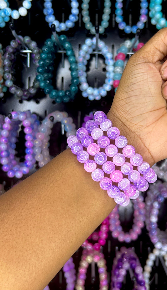 Lilac Lavender Bracelet