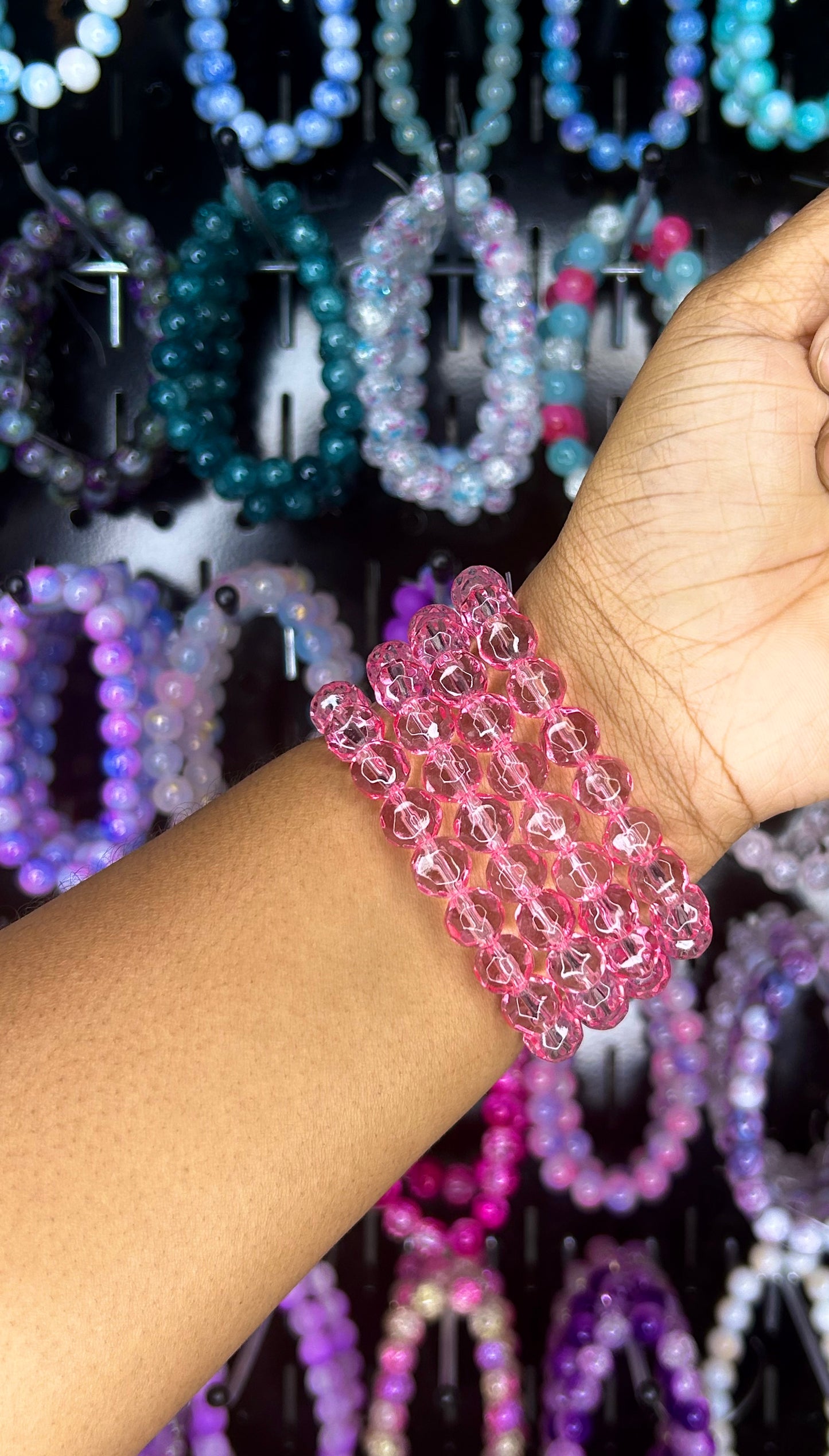 Pink Crystalite Bracelet