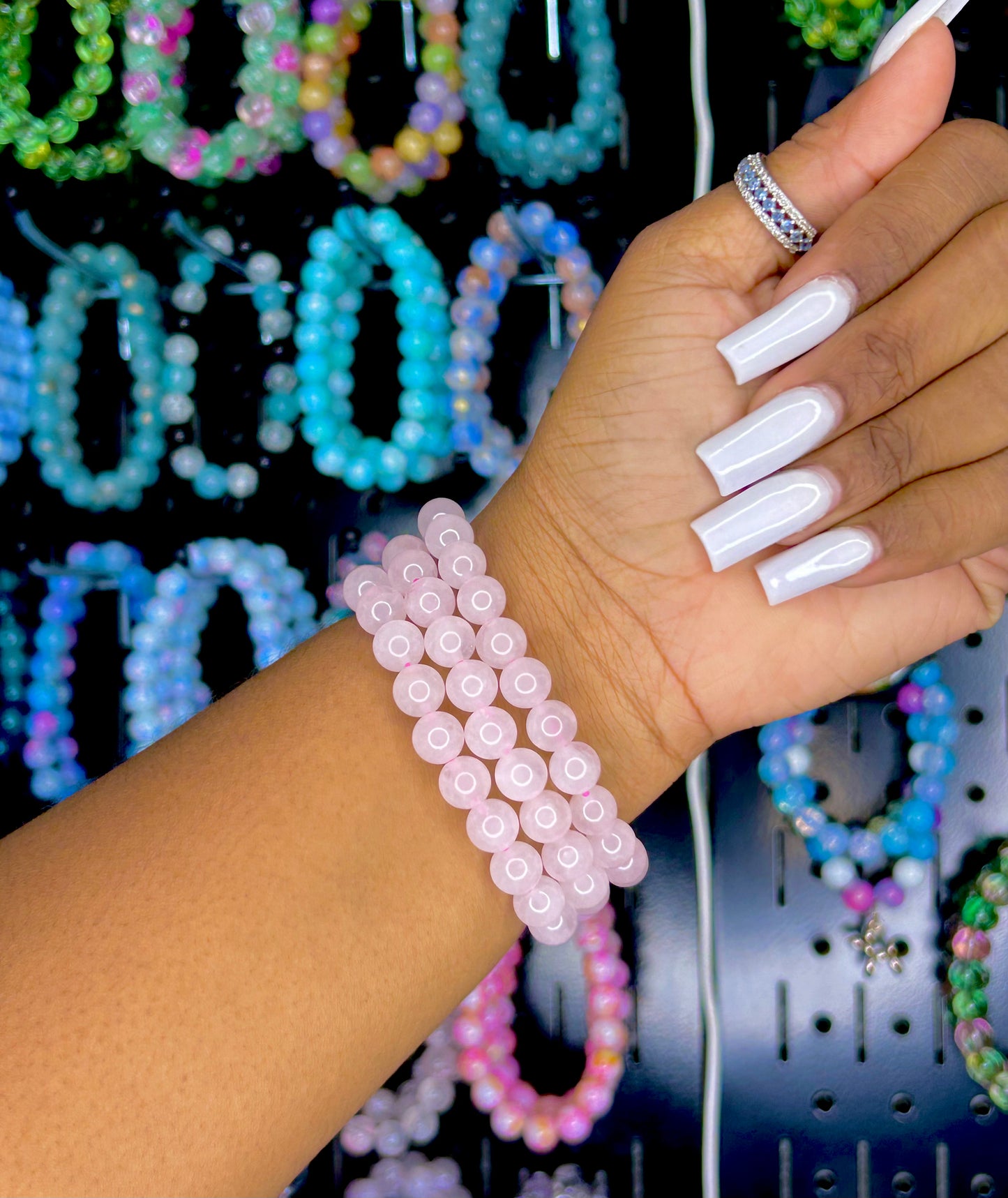 Rose Quartz Bracelet (8mm)